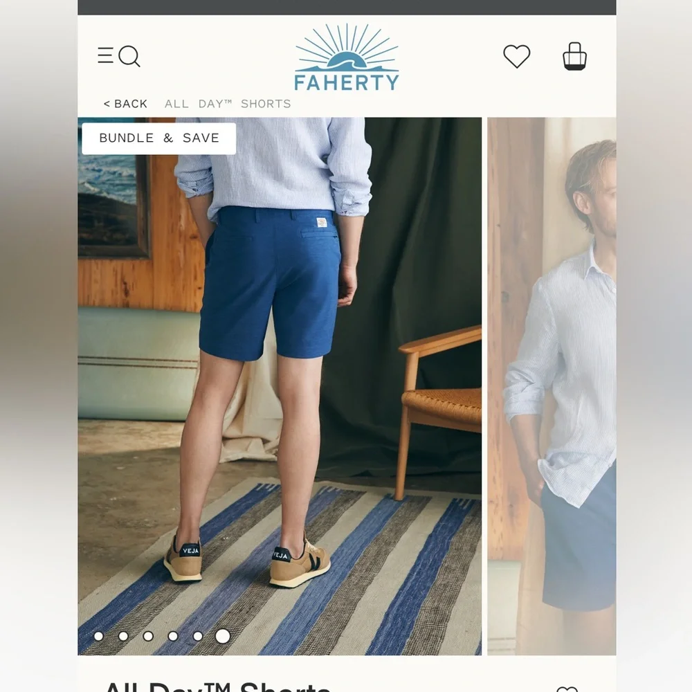 Faherty shorts euc